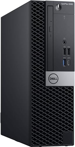 Dell Optiplex 5060 Desktop Computer | Hexa Core Intel i5 (3.2) | 32GB DDR4 RAM | 1TB SSD Solid State | Windows 11 Professional | Home or Office PC (Renewed), Black
