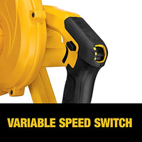 DEWALT 20V MAX Blower, 100 CFM Airflow, Variable Speed Switch, Includes Trigger Lock, Bare Tool Only (DCE100B)