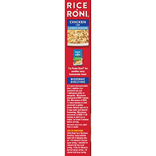 Quaker Rice A Roni, Chicken, 6.9oz Boxes (12 Pack)