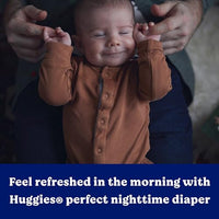 Huggies Size 3 Overnites Baby Diapers: Overnight Diapers, Size 3 (16-28 lbs), 132 Ct (2 Packs of 66)