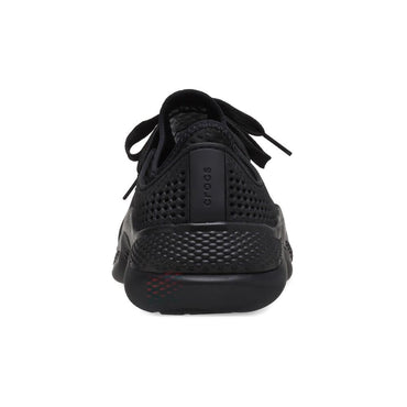 Crocs Men's LiteRide Pacer Sneakers, Comfortable Men's Sneaker, Black/Black, 10 Men