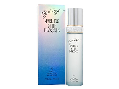 Elizabeth Taylor Women's Perfume, Sparking White Diamonds, Eau De Toilette EDT Spray, 3.3 Fl Oz