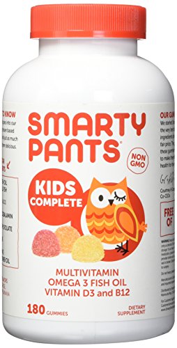 Smarty Pants Kids Complete Multi-Vitamin, 180 Gummies (1)