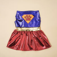 Sparkle In Style: Superhero Cosplay Pet Apparel -  For Toy Dogs, Small Dogs & Cats - Dress Up Costume - For Halloween, Parties & Photoshoots - Perfect Gift for Pet Lovers