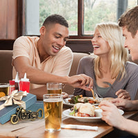 1pc Golden Motorcycle Bottle Opener - Perfect Gift for Beer Lovers and Men -  5 Inches/2 Inches/0.3 Inches - 3 Ounces -  Unique Design -  Durable Metal Construction -  Ideal for Parties & Home Bars