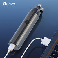 [GERTZY Ear Trimmer] GERTZY Rechargeable Ear And Nose Hair Trimmer | Painless Eyebrow Facial Hair Removal Nose Clipper for Men and Women | Father's Day Gift, USB Electric