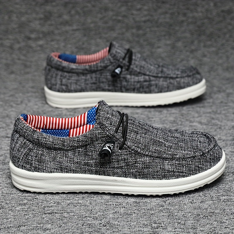 Good Grip Men's Skate Shoes, Breathable Easily Wiped Clean Lace-up Sneakers, Men's Footwear