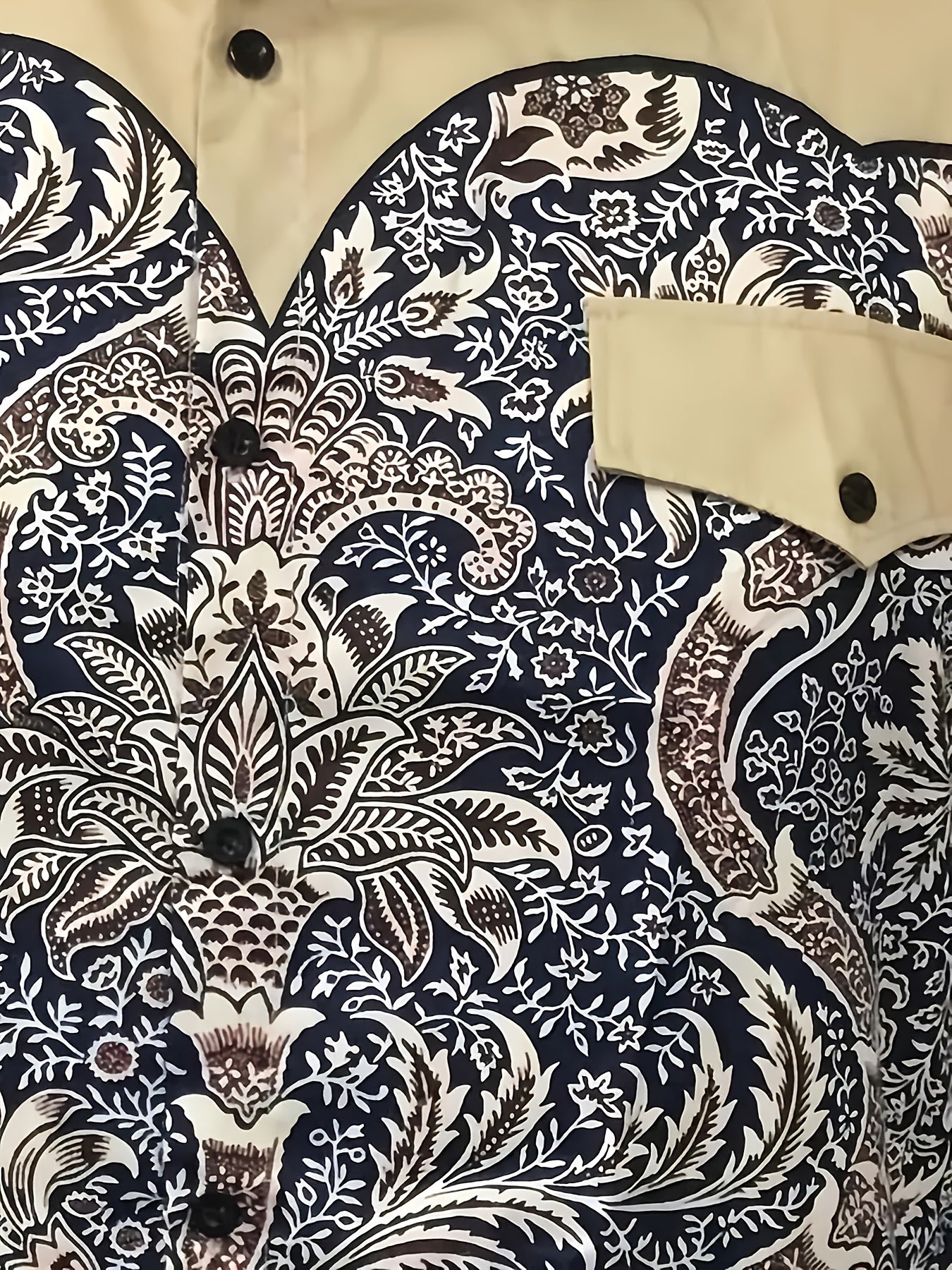 Men'S Casual Shirt, Geometric Pattern Print - Casual Buttons Long Sleeve Casual Party, Daily Festival, Four Seasons, Lapel Long Sleeve Outdoor Shirt, Comfortable Men'S Spring and Autumn Shirt, Fashion Top
