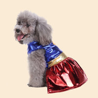 Sparkle In Style: Superhero Cosplay Pet Apparel -  For Toy Dogs, Small Dogs & Cats - Dress Up Costume - For Halloween, Parties & Photoshoots - Perfect Gift for Pet Lovers
