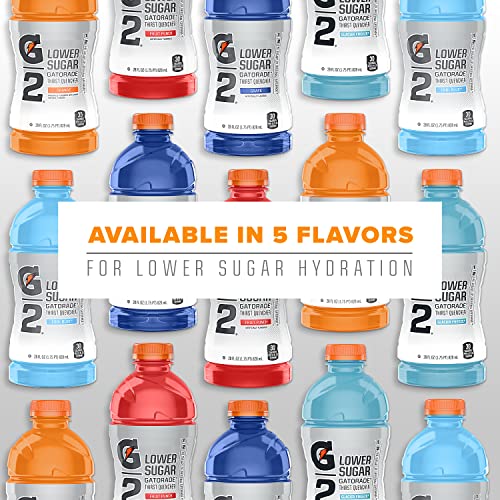 Gatorade G2 Thirst Quencher, Fruit Punch, 20 Fl Oz Bottles, 8 Pack