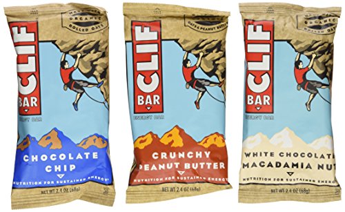 SCS Clif Bar Energy Bar, Variety Pack - 2.4 Oz. - 24 Ct.