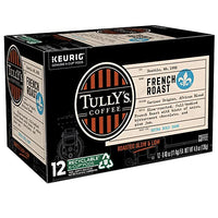 Tully's Coffee French Roast Keurig Single-Serve K-Cup Pods, Dark Roast Coffee, 72 Count