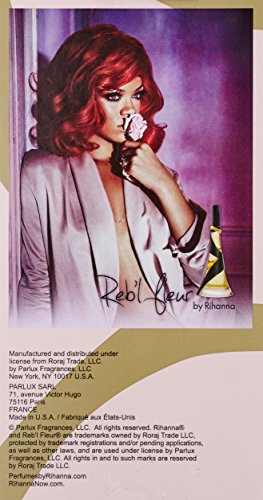 Rihanna Reb'l Fleur Eau de Parfum Spray for Women, 0.5 Fluid Ounce