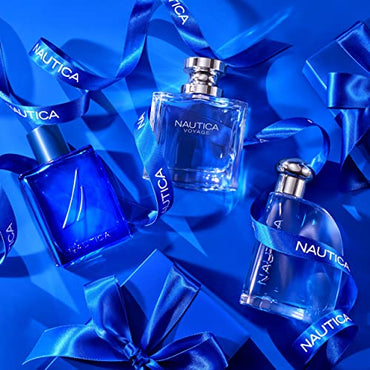 Nautica Blue 2 piece Gift Set for Men - 1.6 oz Eau De Toilette Spray + 6.0 oz Deodorizing Body Spray