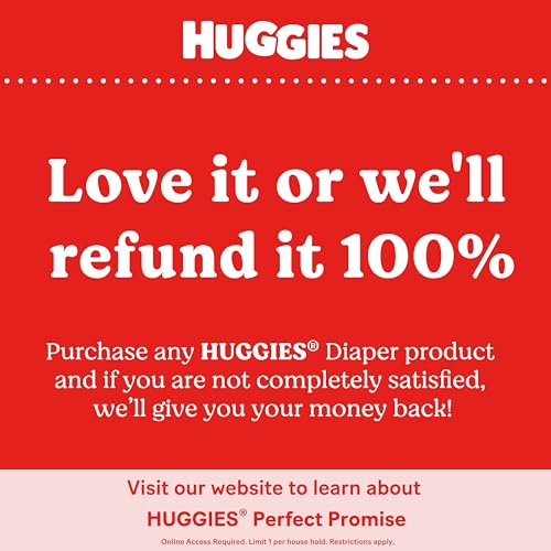 Huggies Newborn Diapers, Little Snugglers Newborn Diapers, 148 Count