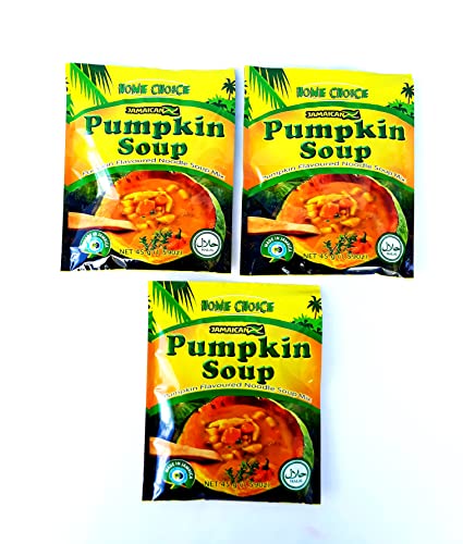 Home Choice Pumpkin Soup Mix, 1.59oz each (Pack of 3) Product of Jamaica