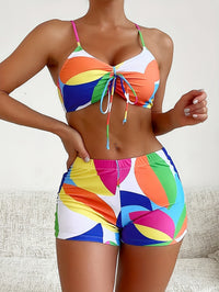 Women's Bikini Set - 3pcs Bathing Suit, Bra & Bikini Bottom, Perfect for Beach Wear