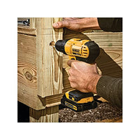 DEWALT 20V MAX Cordless Drill and Impact Driver, Power Tool Combo Kit with 2 Batteries and Charger (DCK240C2)