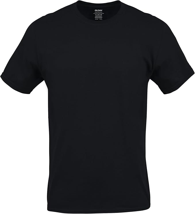 Gildan Men's Crew T-Shirts, Multipack, Style G1100 6 PACK WHITE