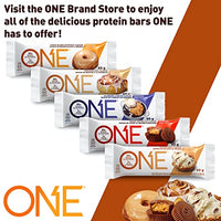 ONE Coffee Shop Protein Bars + Caffeine, Vanilla Latte, Gluten Free with 20g Protein and only1g Sugar, Guilt-Free Snacking for High Protein Diets, 2.12 oz (12 Count)