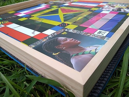 Jamaican Ludo Legendary Athletes Edition | 24in x 24in Board Game | Family Game Night Activity | Fun Easy Multi-Player Entertainment (Ludi/Ludy/Loodi)