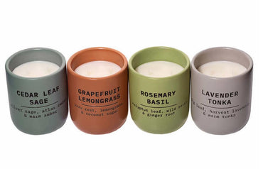 Bellevue Luxury Candles |10 oz Soy Blend Candles | 4-Pack | Fragances Formulated with Essential Oils | Candles Poured in USA