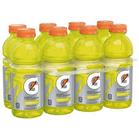 Gatorade Thirst Quencher Natural, Lemon Lime Sports Drink, 20 Fl Oz Bottles, 8 Pack