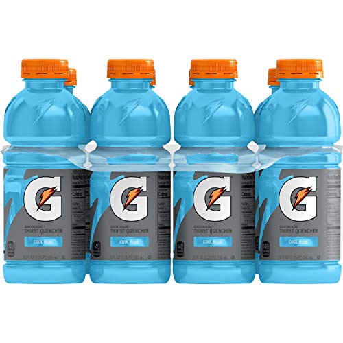 Gatorade Thirst Quencher Cool Blue, 20 Fl Oz Bottles, 8 Pack