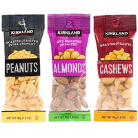 Kirkland Signature Variety Snacking Nuts, 3.0 lb-30 Count(Pack of 1)