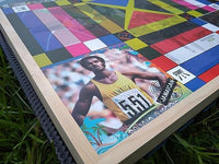 Jamaican Ludo Legendary Athletes Edition | 24in x 24in Board Game | Family Game Night Activity | Fun Easy Multi-Player Entertainment (Ludi/Ludy/Loodi)