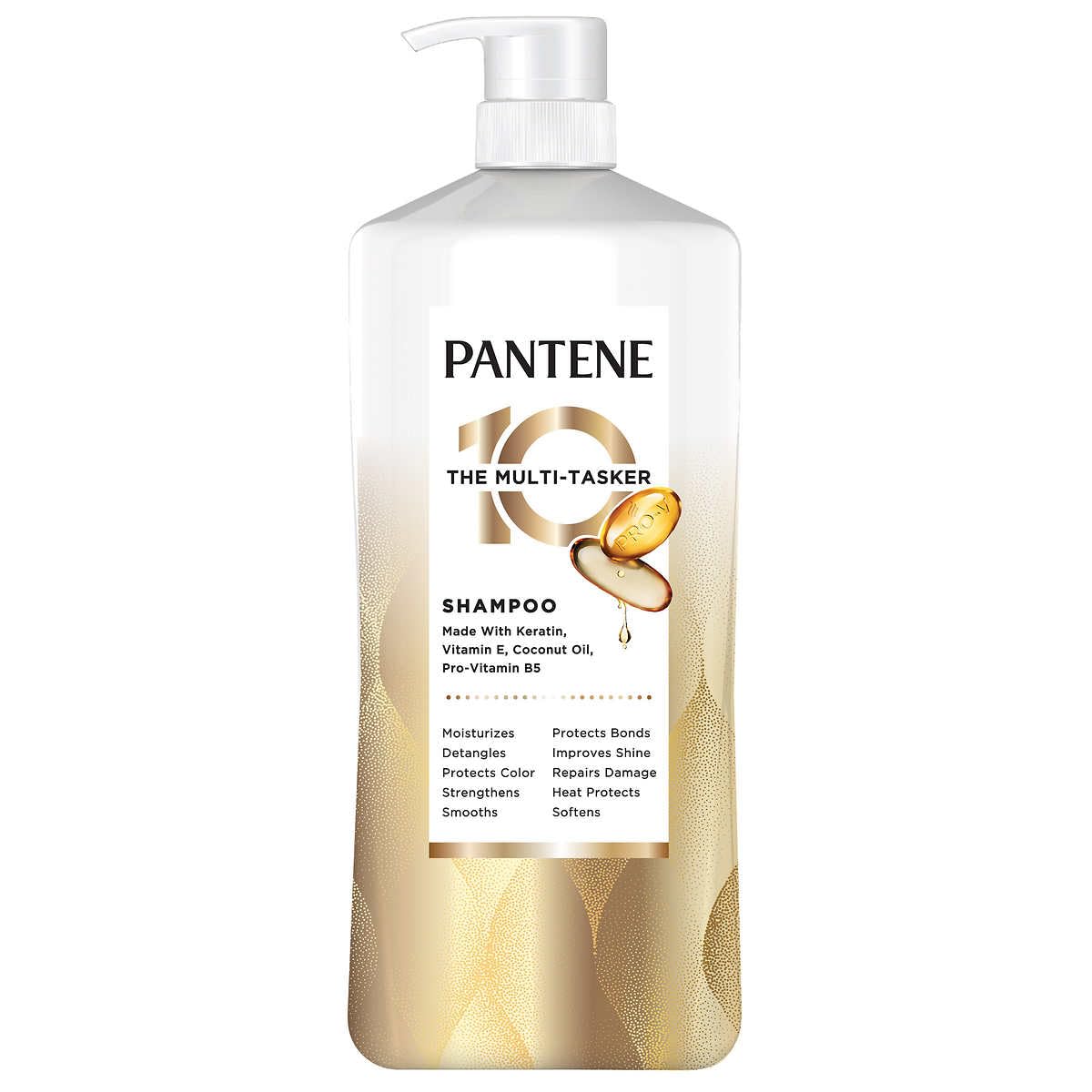 Pantene 10 in 1 Multi-Tasker Shampoo, 38.2 fl oz