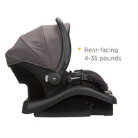 Safety 1st Smooth Ride Travel System Stroller and Car Seat OnBoard 35 LT - Efficient Infant Car Seat Stroller and Infant Car Seat and Stroller Combo, Monument