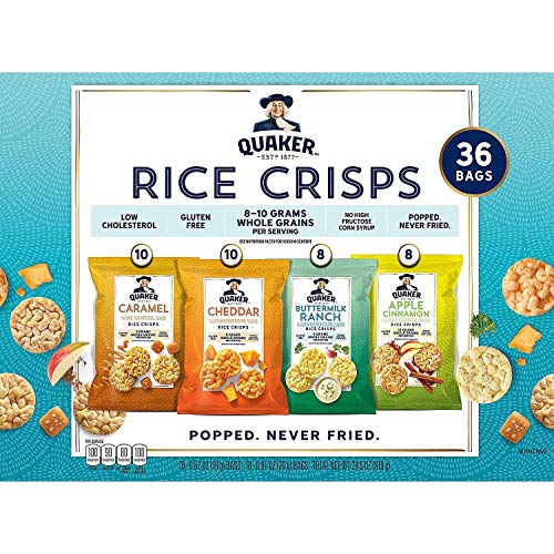 Quaker Rice Crisps Variety Pack (36 pk.)