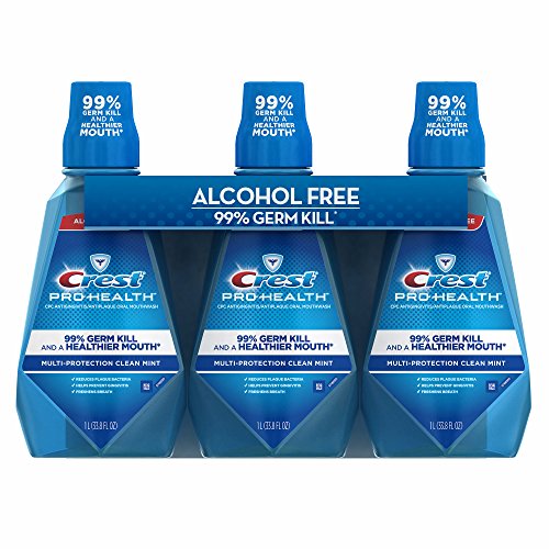 Crest Pro Health Multiprotection Rinse 3 Pack 1 L, Shape