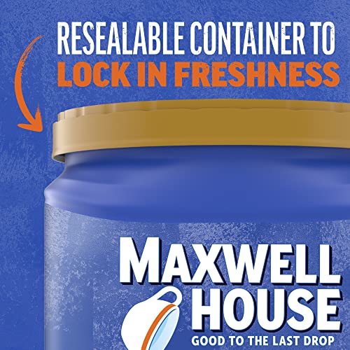 Maxwell House Breakfast Blend Light Roast Ground Coffee (25.6 oz Canister)