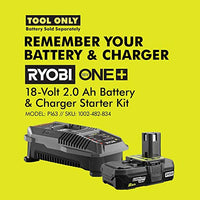 RYOBI 18-Volt ONE+ Cordless Telescoping Power Scrubber P4500 (Tool Only)