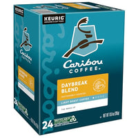 Caribou Coffee Daybreak Morning Blend, Keurig Single-Serve K-Cup Pods, Light Roast, 96 Count (4 Packs of 24)