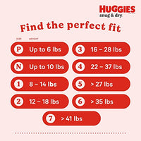 Huggies Size 7 Diapers, Snug & Dry Baby Diapers, Size 7 (41+ lbs), 92 Ct (2 Packs of 46), Packaging May Vary