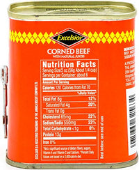 EXCELSIOR Corned Beef in Natural Juices, 12 Ounce (Pack of 6)