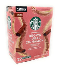 Starbucks Brown Sugar Cinnamon K-Cup Coffee Pods - 22 count - 1 box