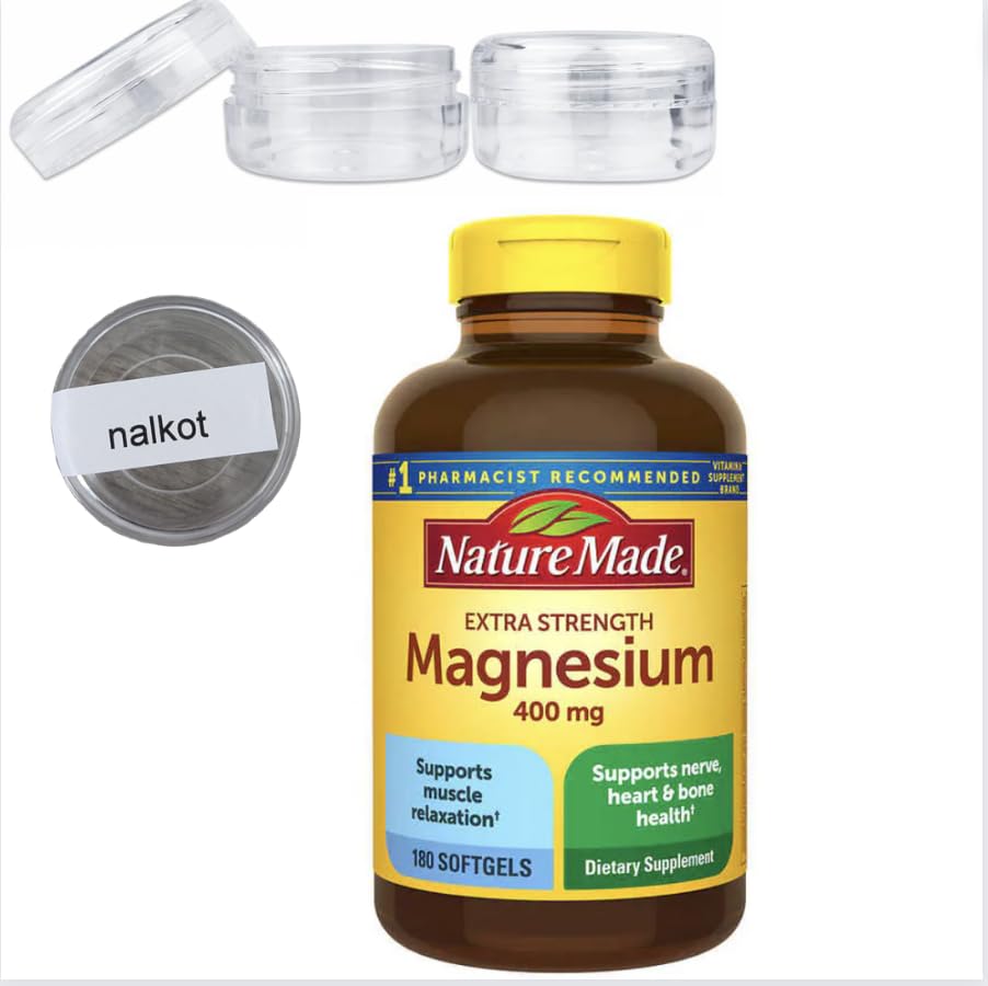 Nature Made Extra-Strength Magnesium 400 mg - 180 Softgels