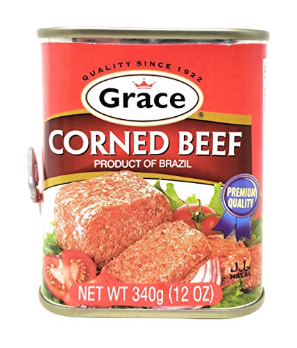 Grace Corned Beef (6 Pack, Total of 72oz)