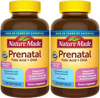 Nature Made Prenatal Multi + Dha, 200mg, 150 Softgels 2pack