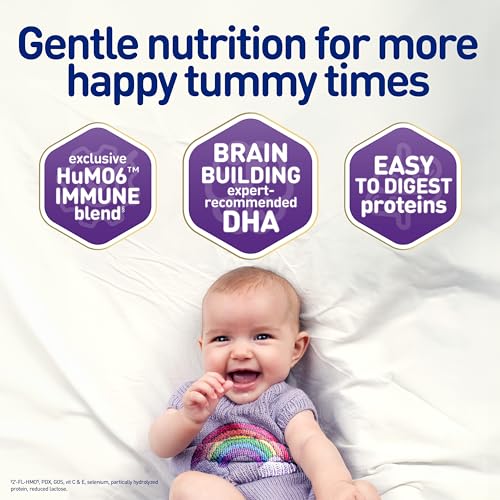 Enfamil NeuroPro Gentlease Baby Formula, Brain Building DHA, HuMO6 Immune Blend, Designed to Reduce Fussiness, Crying, Gas & Spit-up in 24 Hrs, Infant Formula Powder, Baby Milk, 35.2 Oz