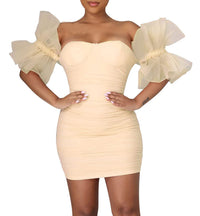 LKOUS Summer Dresses for Women 2024, Women's Club & Night Out Dresses Orange Pink