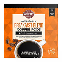 Wellsley Farms Breakfast Blend Coffee K-Cup Pods, 100 ct.