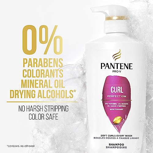 Pantene PRO-V Curl Perfection Shampoo,17.9oz/530mL