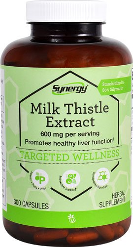 Vitacost Milk Thistle Extract - Standardized - 600 mg per Serving - 300 Capsules