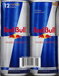 Red Bull Energy Drink, 8.4FL Oz, 12 count (Pack of 1)