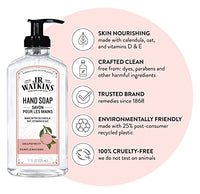 J.R. Watkins Gel Hand Soap, Scented Liquid Hand Wash for Bathroom or Kitchen, USA Made and Cruelty Free, 11 fl oz, Grapefruit, 6 Pack